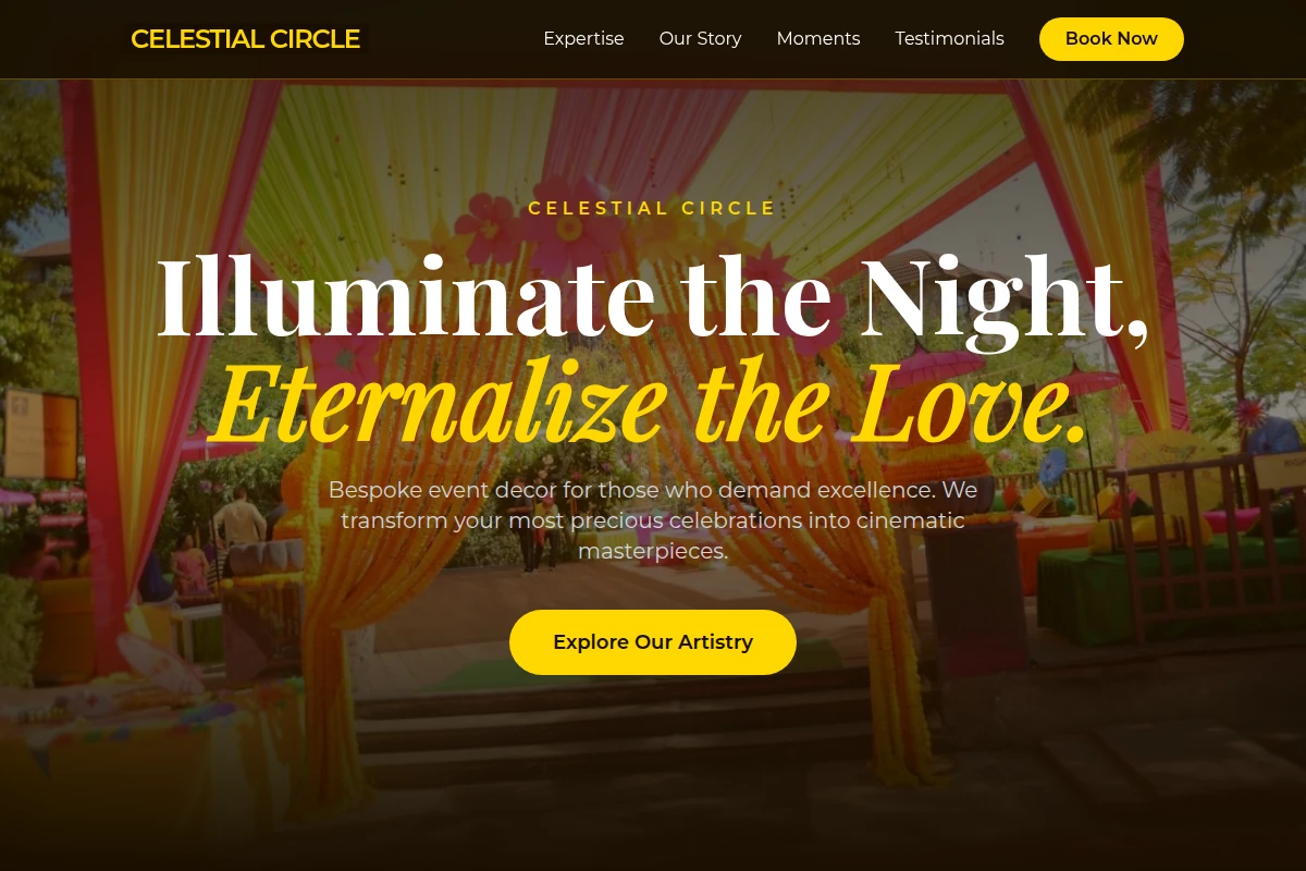 Passion Event Decor
